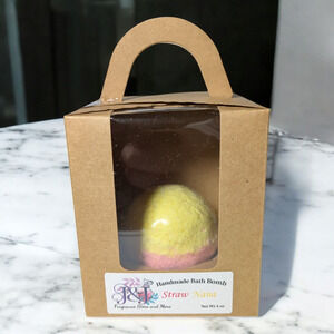 Hand Made Bath Bomb Bath Ball Creating Fizzy Fragrant Fun 4oz Gift Box Bath Tub